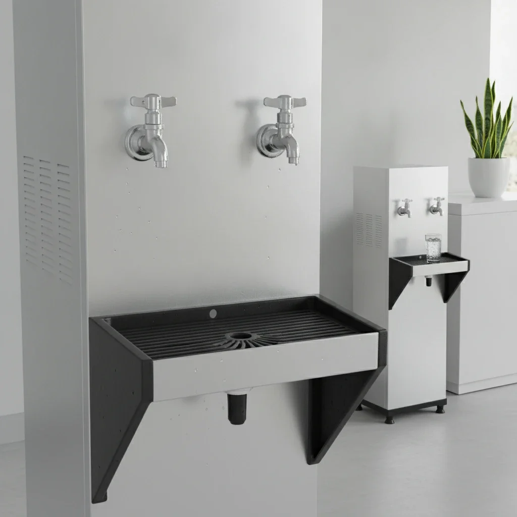 BEBEDOURO KNOX 25 LTS EM INOX 2 TORNEIRAS