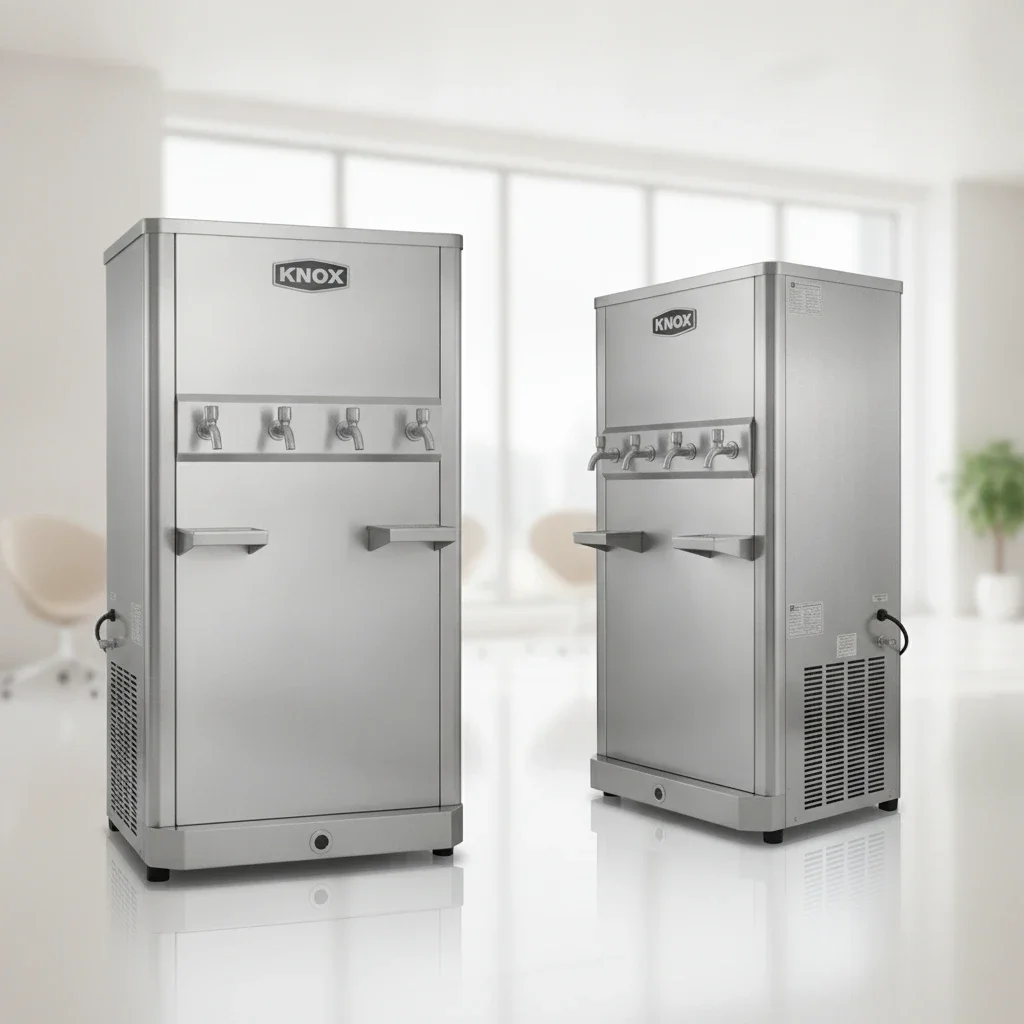 BEBEDOURO KNOX 200 LTS EM INOX 4 TORNEIRAS
